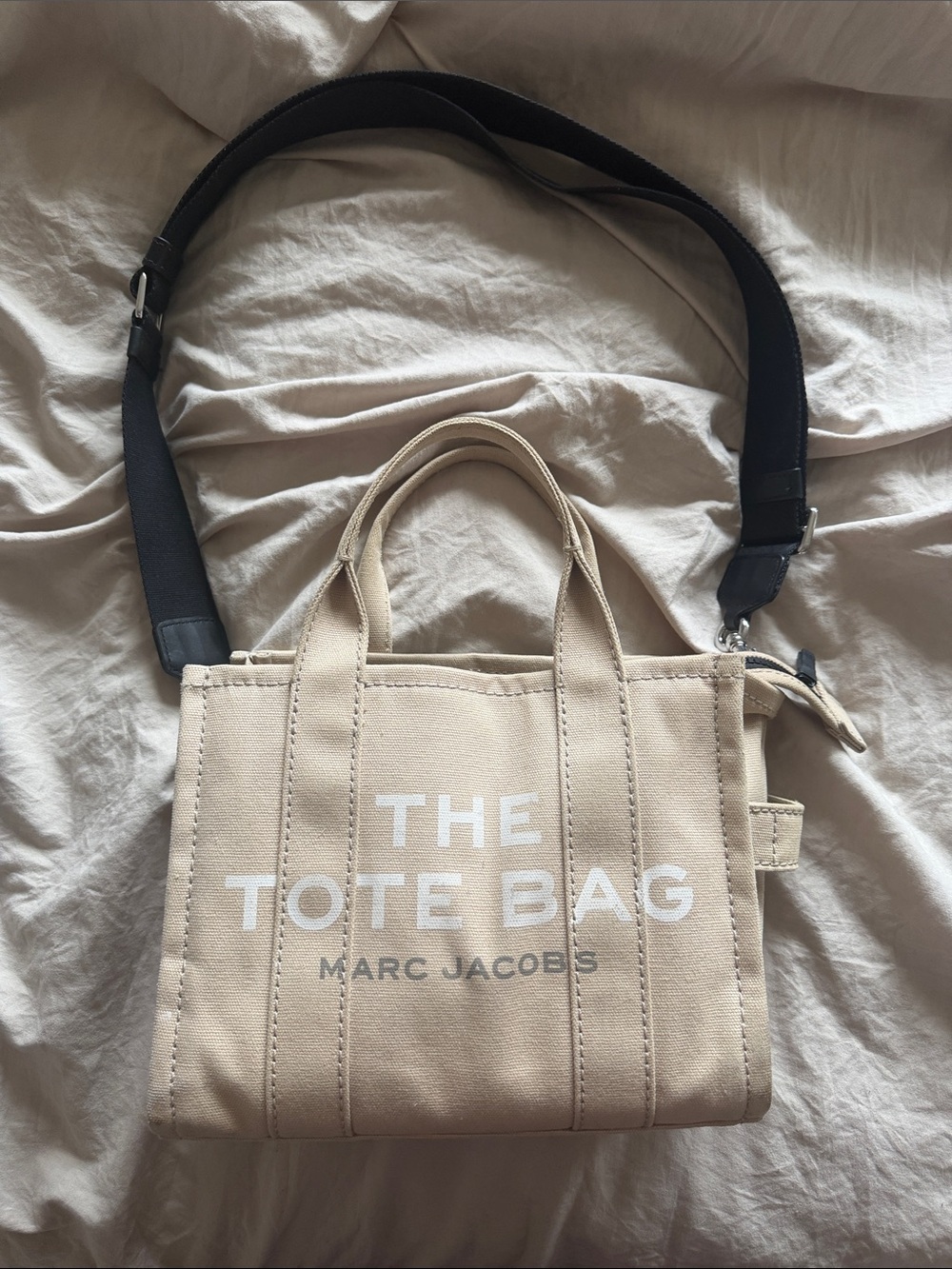 Marc Jacobs Beige Canvas 'The Tote Bag' Small